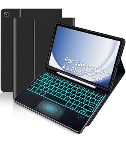 Amazon.com: Keyboard Cover with Mouse for Galaxy Tab S9 11 inch